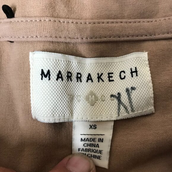 MARRAKECH ~ WOMENS XS ~ MAUVE QUILTED ASYMMETRICAL JACKET COAT - Picture 7 of 7